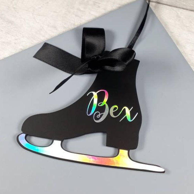 Ice Skate Decoration | Hockey Boot Bauble