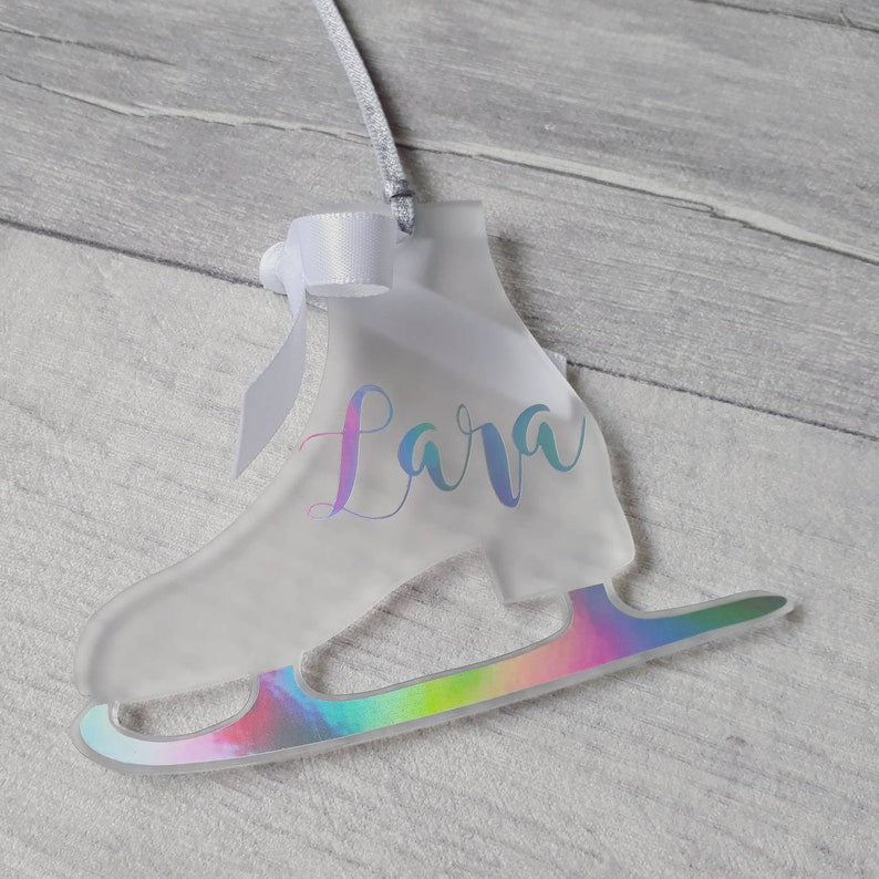 Ice Skate Decoration | Hockey Boot Bauble