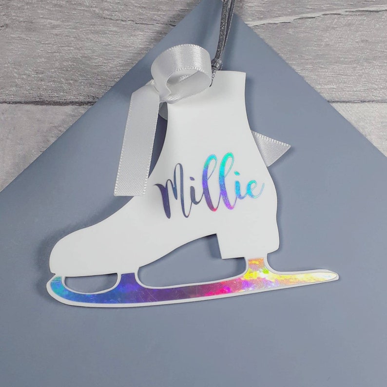 Ice Skate Decoration | Hockey Boot Bauble