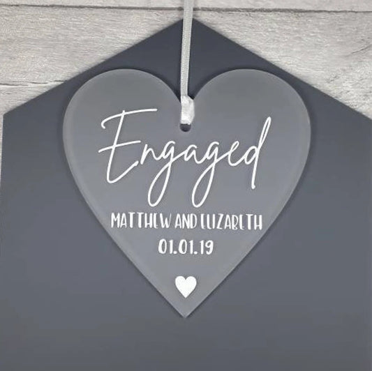 Engagement Gift | Engagement Keepsake Heart