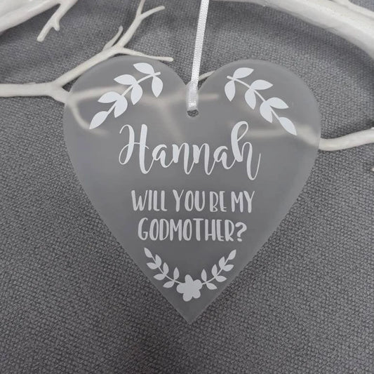 Godmother Proposal Gift | Will You Be My Godmother Keepsake