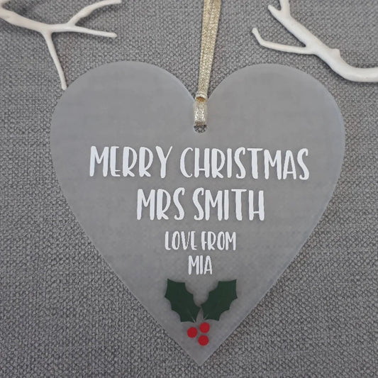 Teacher Christmas Gift | Teacher Bauble