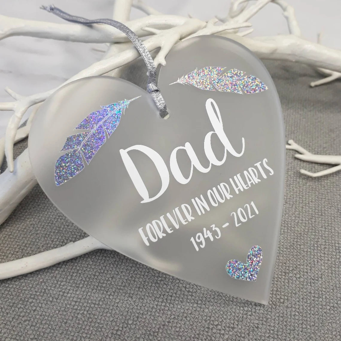 Memorial Keepsake Ornament | Forever In Our Hearts