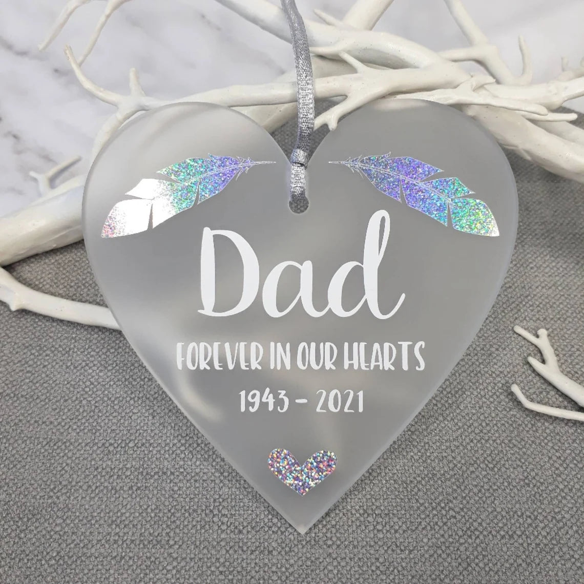 Memorial Keepsake Ornament | Forever In Our Hearts